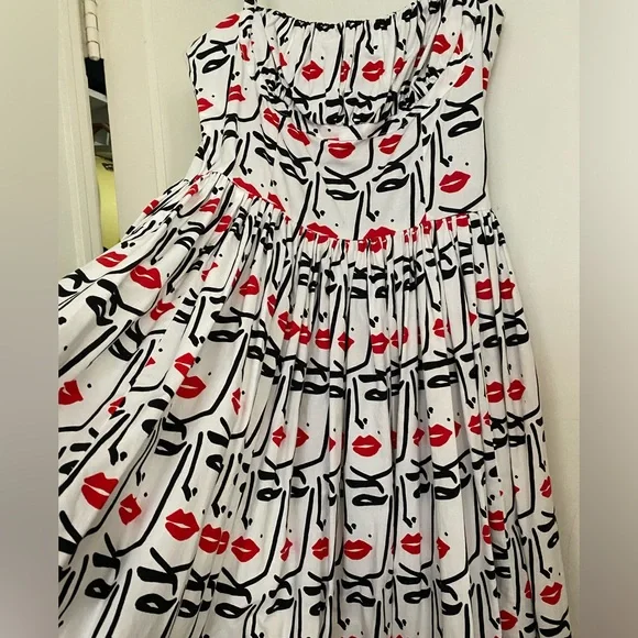 Bernie Dexter Small feces print Dress - Picture 3 of 5